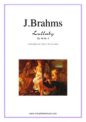 Johannes Brahms: Lullaby Op. 49 No. 4