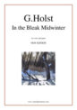 Gustav Holst: In the Bleak Midwinter (NEW EDITION)