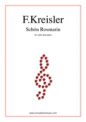 Fritz Kreisler: Schon Rosmarin (NEW EDITION)