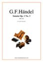 George Frideric Handel: Sonata Op.1 No.3