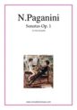 Nicolo Paganini: Sonatas Op.1, M.S. 9