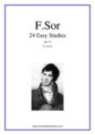 Fernando Sor: Easy Studies, 24 Op.35