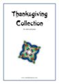 Thanksgiving Collection for violin & piano