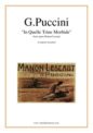 Giacomo Puccini: In Quelle Trine Morbide, from the opera Manon Lescaut