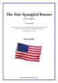 John Stafford Smith: The Star Spangled Banner (in G, ALL) - USA Anthem