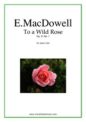 MacDowell To a Wild Rose Icon