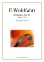 Franz Wohlfahrt: 60 Studies, Op. 45  - COMPLETE