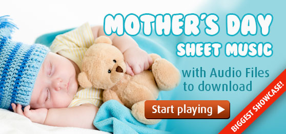 Start playing exclusive Mother's Day sheet music collections